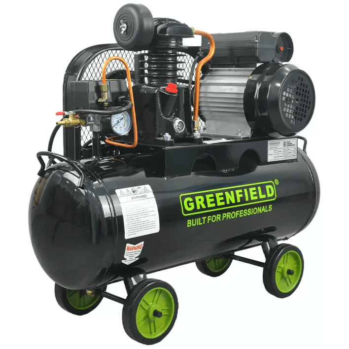 Greenfield GAC30-B 1/4 HP Belt Driven Air Compressor 30L 115psi - KHM Megatools Corp. Greenfield GAC30-B 1/4 HP Belt Driven Air Compressor 30L 115psi - KHM Megatools Corp.